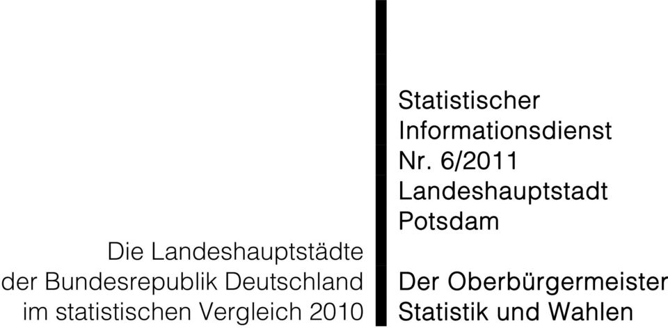 Statistischer Informationsdienst Nr.