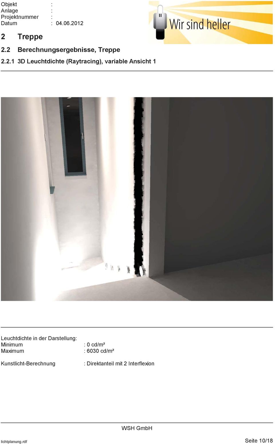 Leuchtdichte (Raytracing), variable Ansicht 1