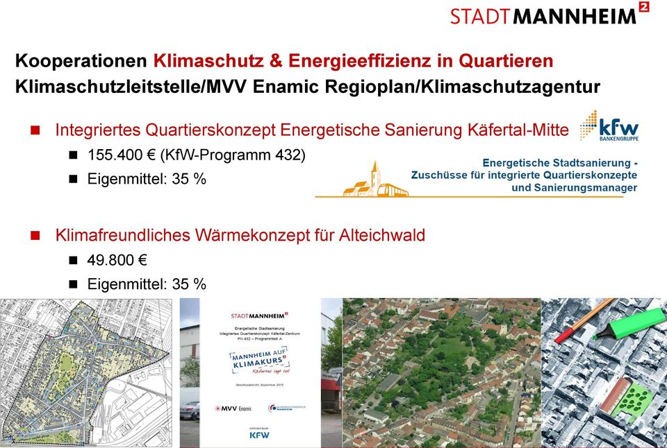 Quartierskonzept Energetische Sanierung Käfertal-Mitte 155.