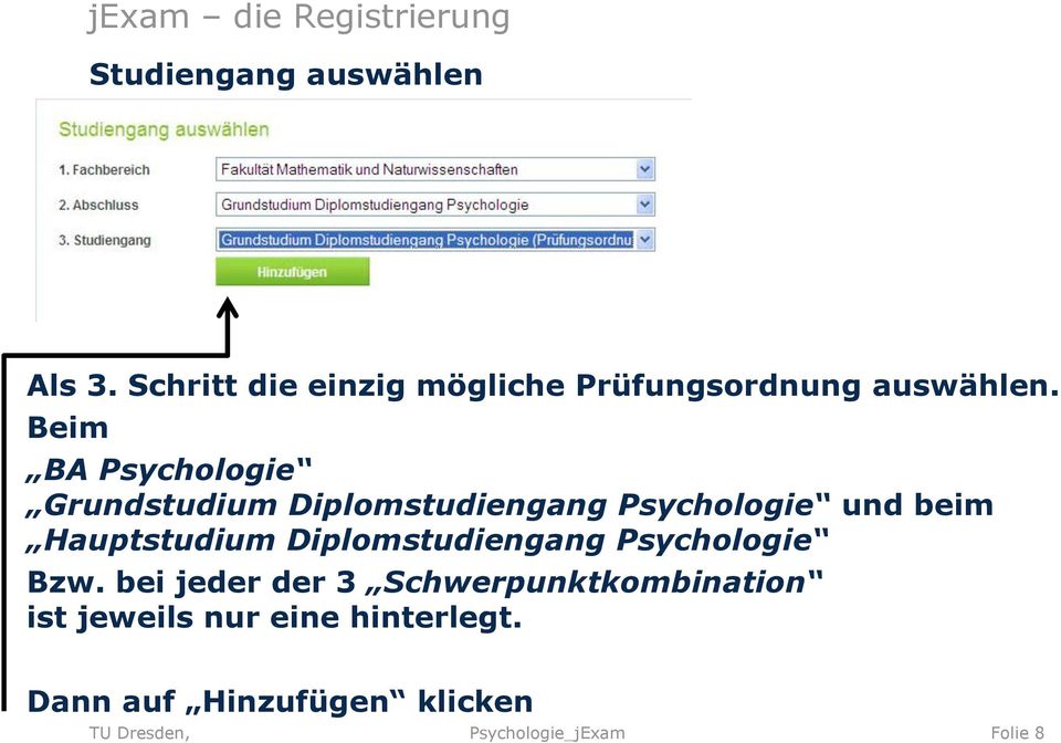 Diplomstudiengang Psychologie Bzw.