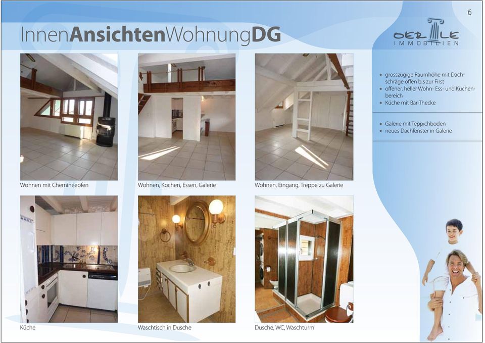 Teppichboden neues Dachfenster in Galerie Wohnen mit Cheminéeofen Wohnen, Kochen,