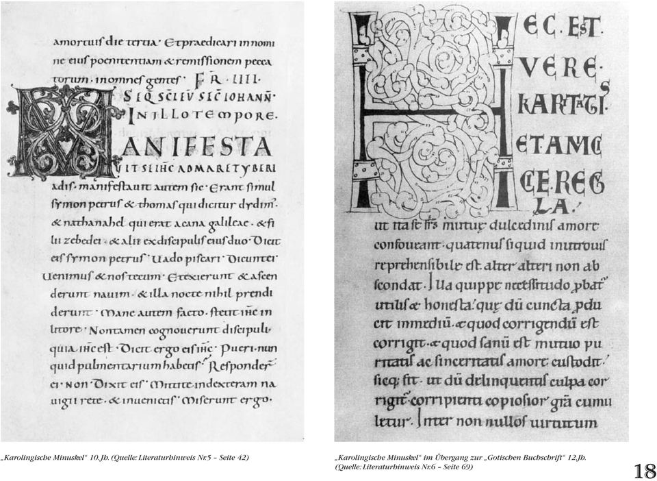 5 Seite 42) Karolingische Minuskel im