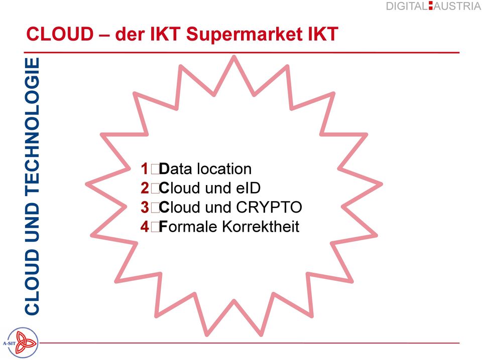 Supermarket IKT 1 Data location 2
