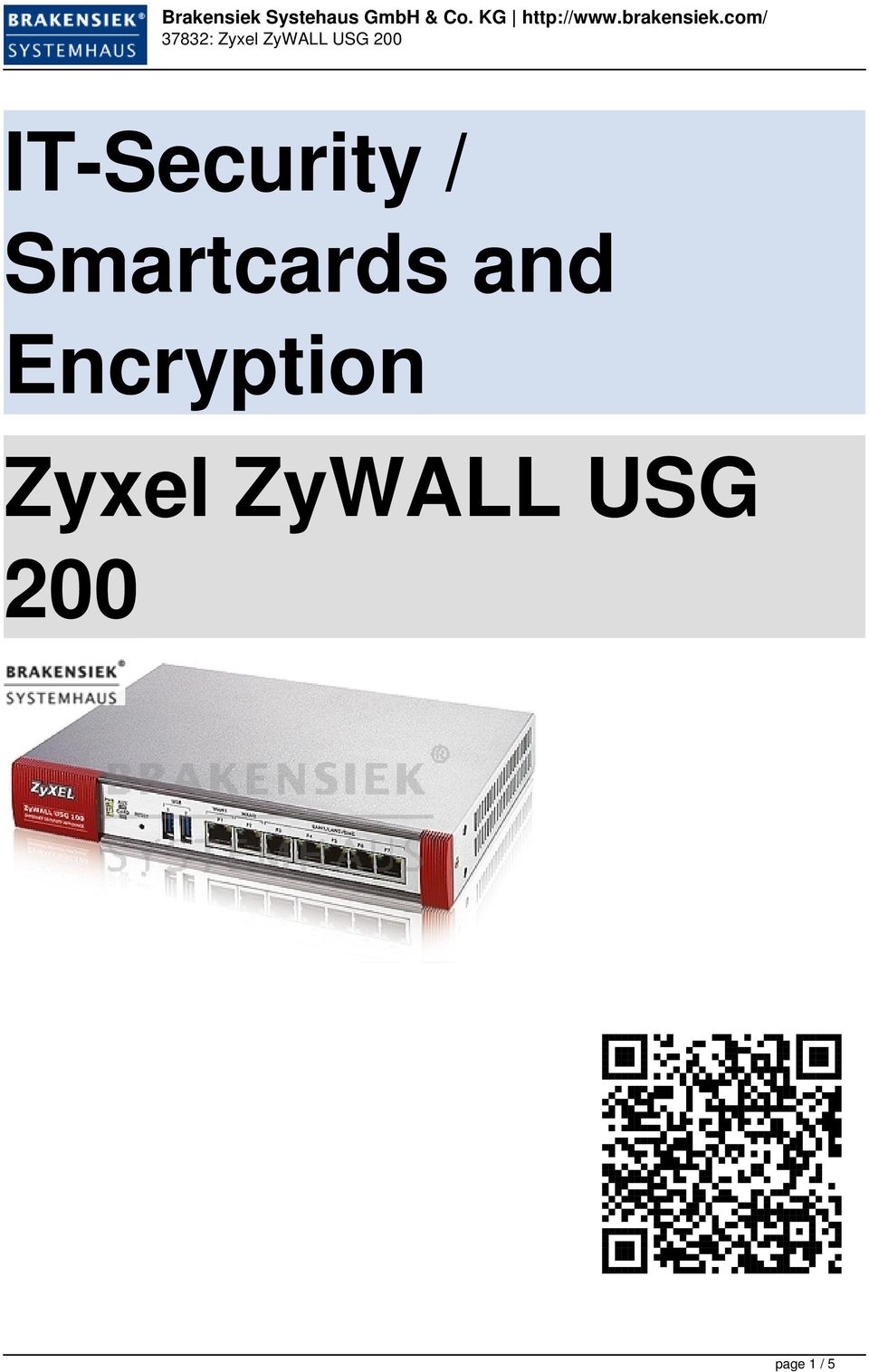 Encryption Zyxel