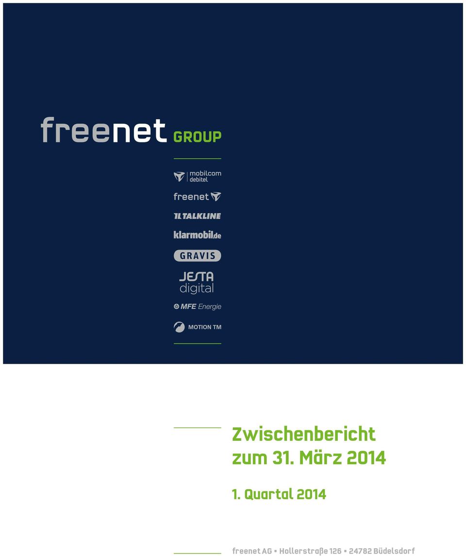 Quartal 2014 freenet AG