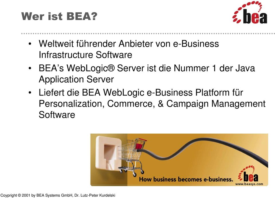 Application Server Liefert die BEA WebLogic e-business