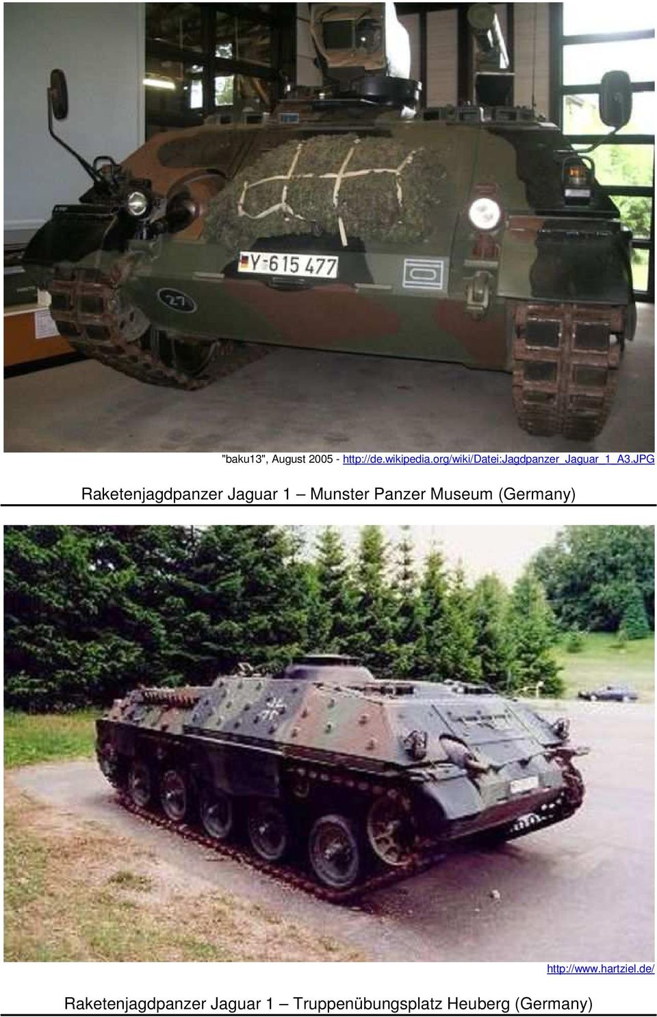 jpg Raketenjagdpanzer Jaguar 1 Munster Panzer Museum