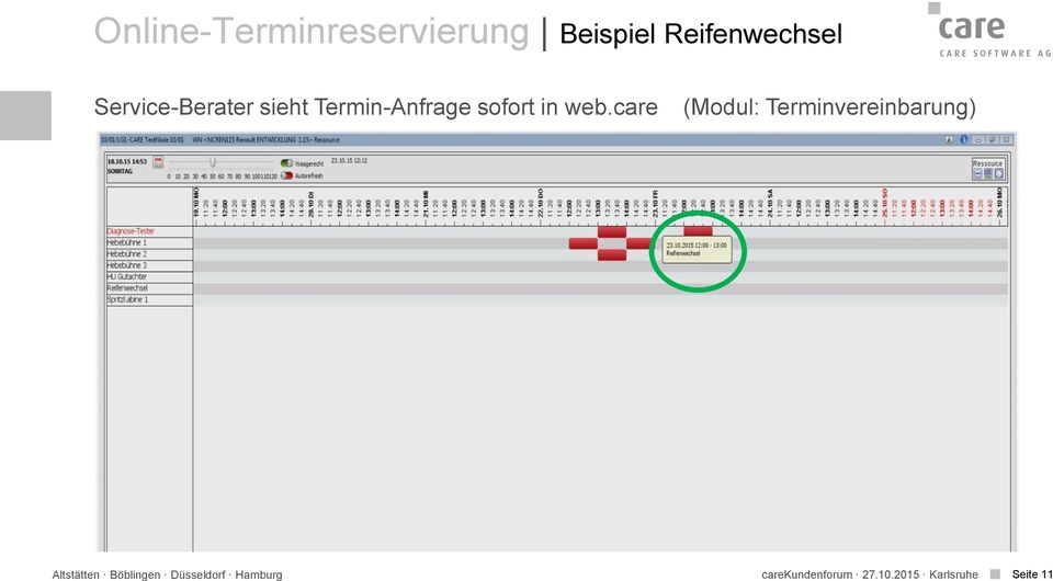 Termin-Anfrage sofort in web.