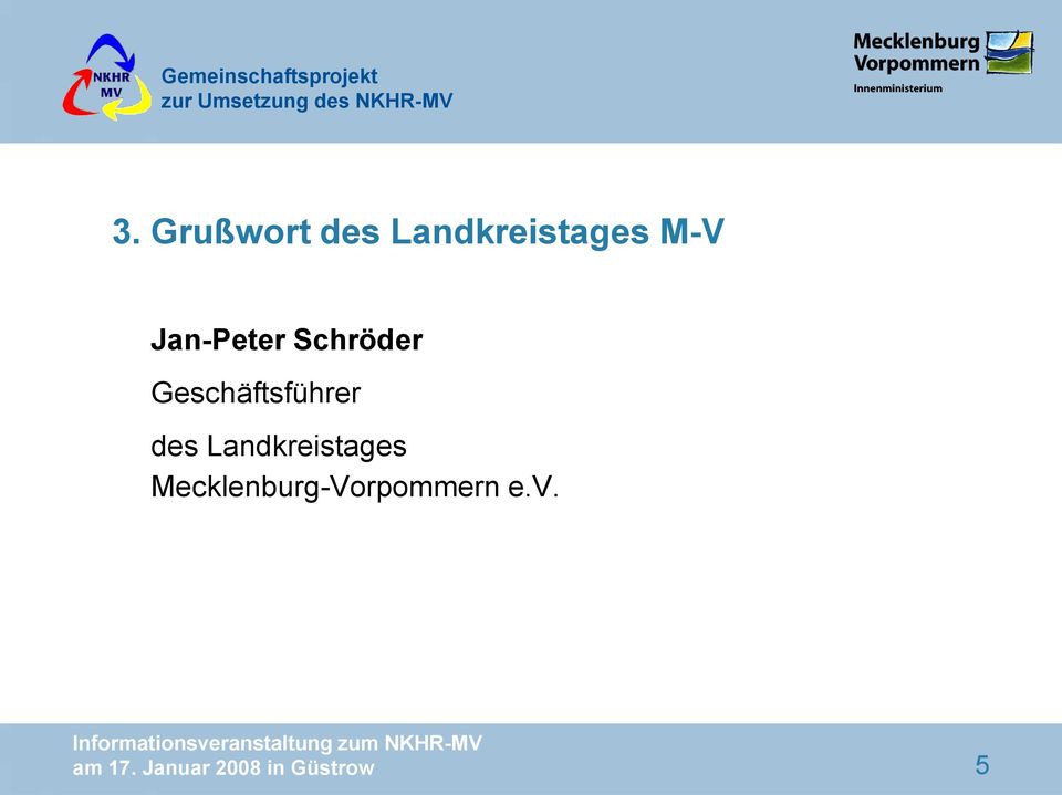 Mecklenburg-Vorpommern e.v.