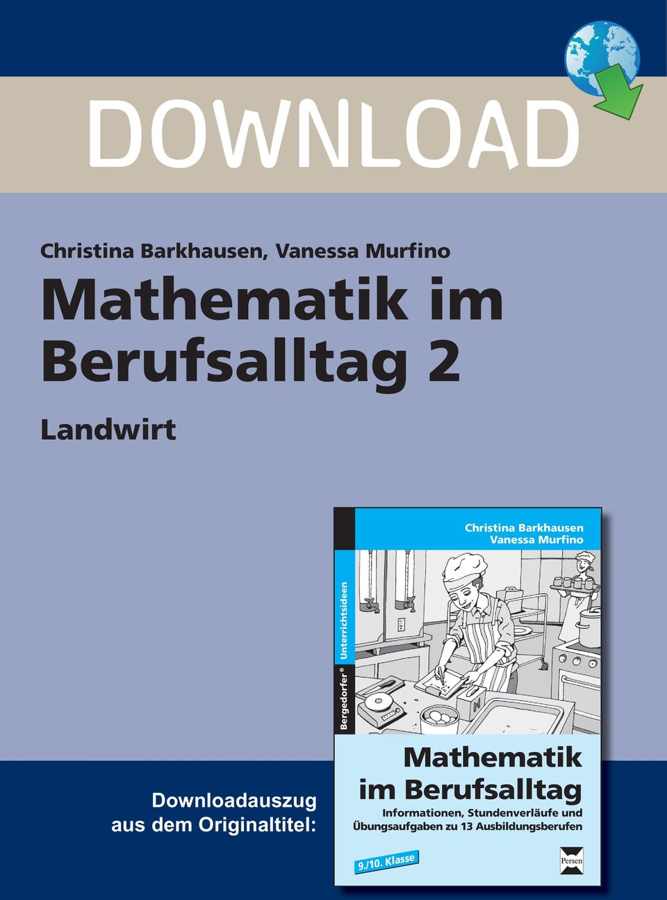 Downloadauszug aus dem Originaltitel: Mathematik im Berufsalltag