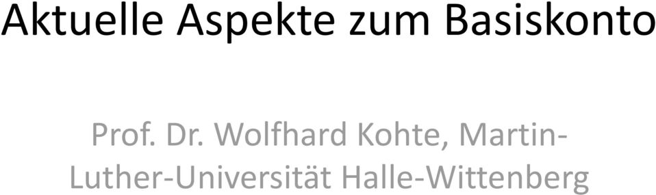 Wolfhard Kohte, Martin-