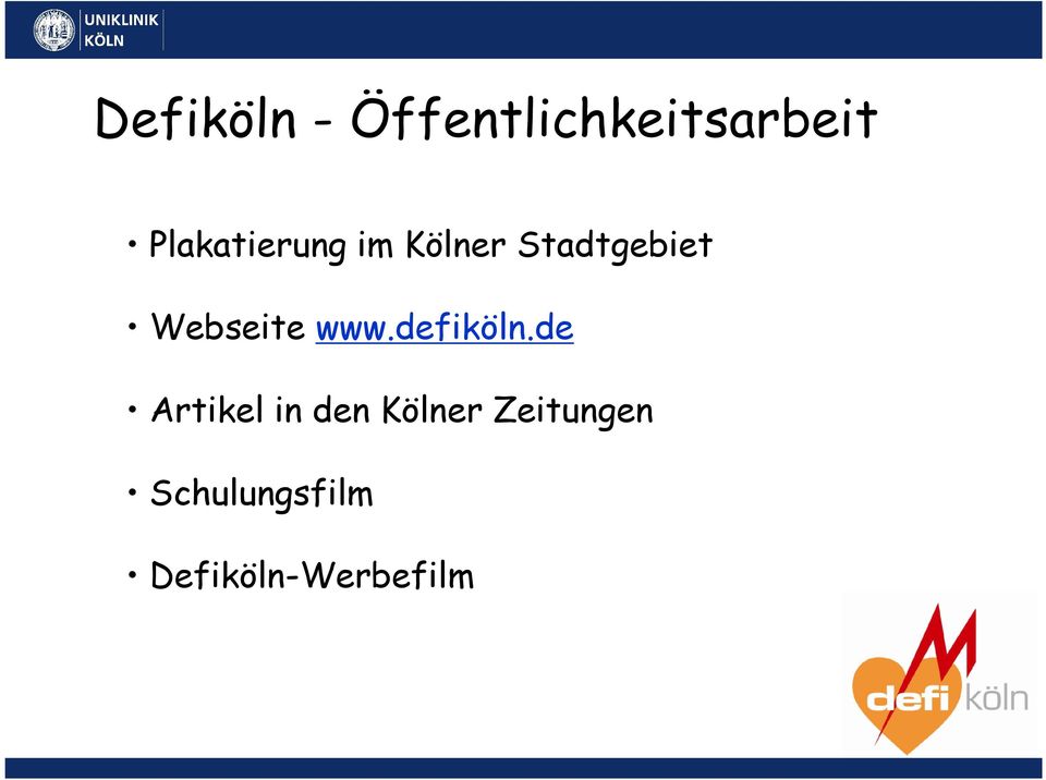 Webseite www.defiköln.