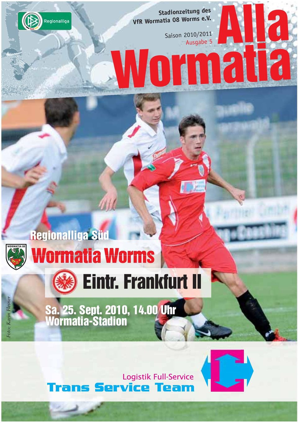 Saison 2010/2011 Ausgabe 5 Regionalliga Süd