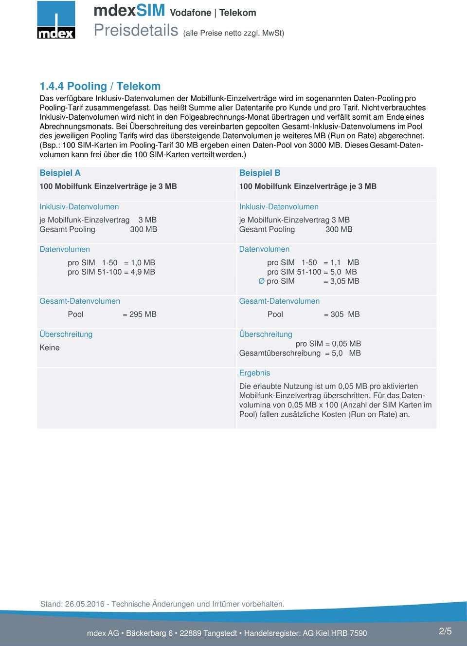 Nicht verbrauchtes Inklusiv-Datenvolumen wird nicht in den Folgeabrechnungs-Monat übertragen und verfällt somit am Ende eines Abrechnungsmonats.