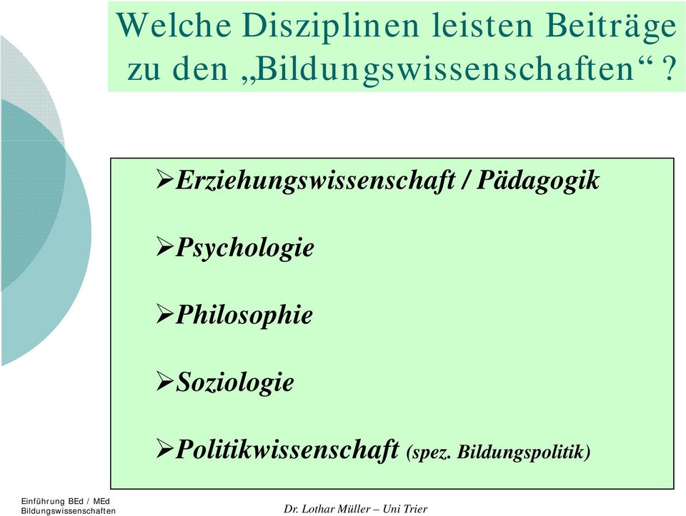 Psychologie Philosophie Soziologie