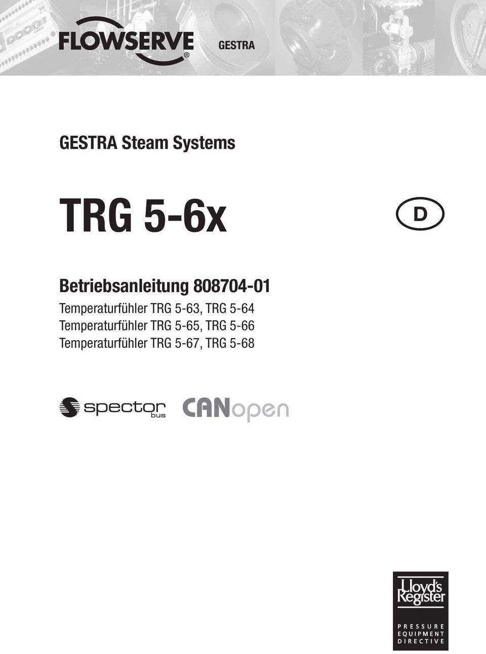 Temperaturfühler TRG 5-63, TRG 5-64