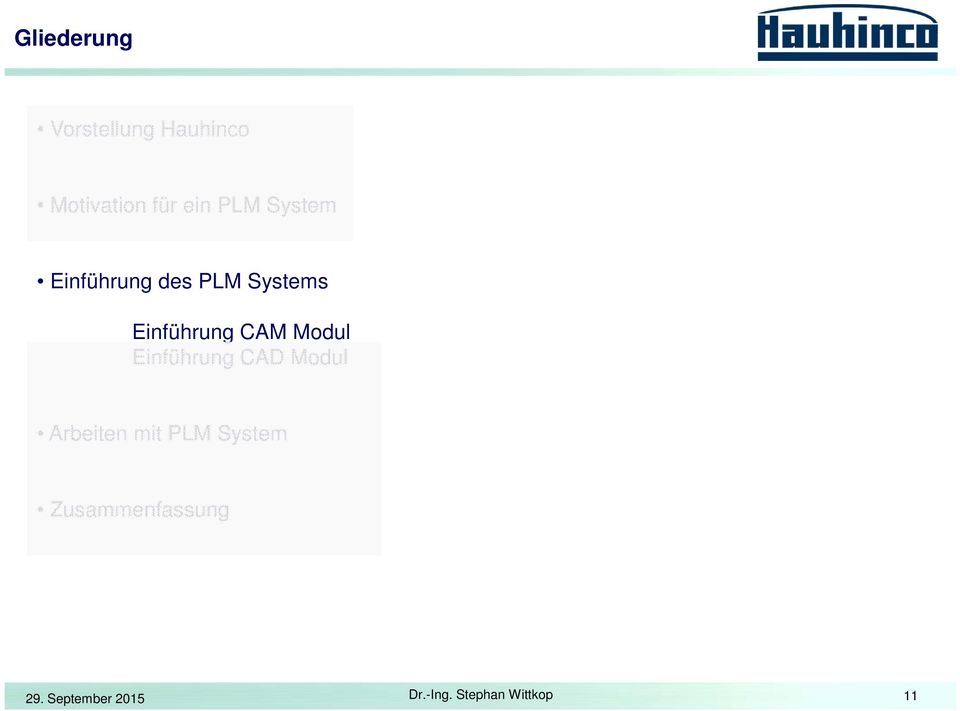 Einführung CAD Modul Arbeiten mit PLM System