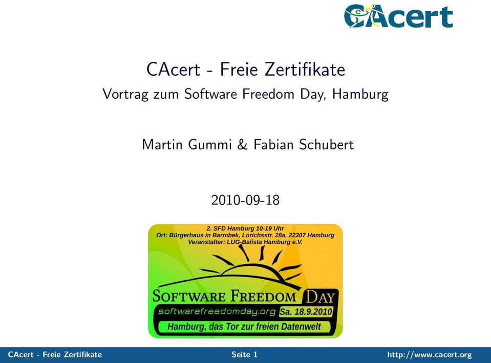 Gummi & Fabian Schubert 2010-09-18 CAcert