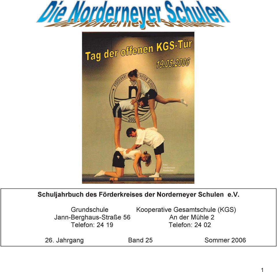 Grundschule Kooperative Gesamtschule (KGS)