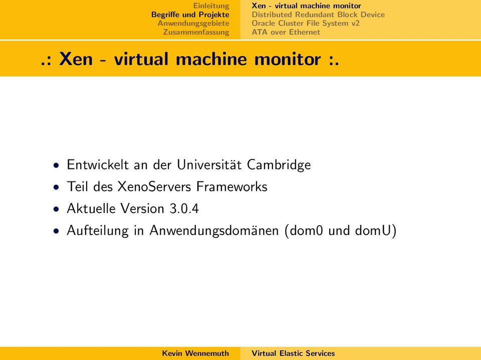 : Xen - virtual machine monitor :.
