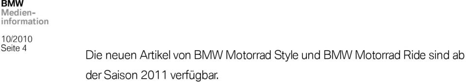 BMW Motorrad Ride sind ab