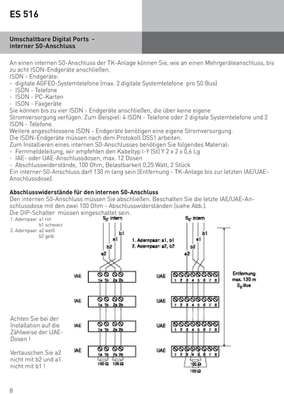 2 digitale Systemtelefone pro S0 Bus) - ISDN - Telefone - ISDN - PC-Karten - ISDN - Faxgeräte Sie können bis zu vier ISDN - Endgeräte anschließen, die über keine eigene Stromversorgung verfügen.