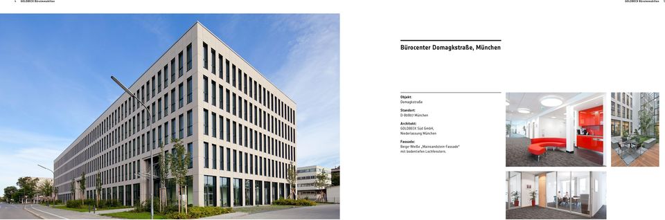München Architekt: GOLDBECK Süd GmbH, Niederlassung