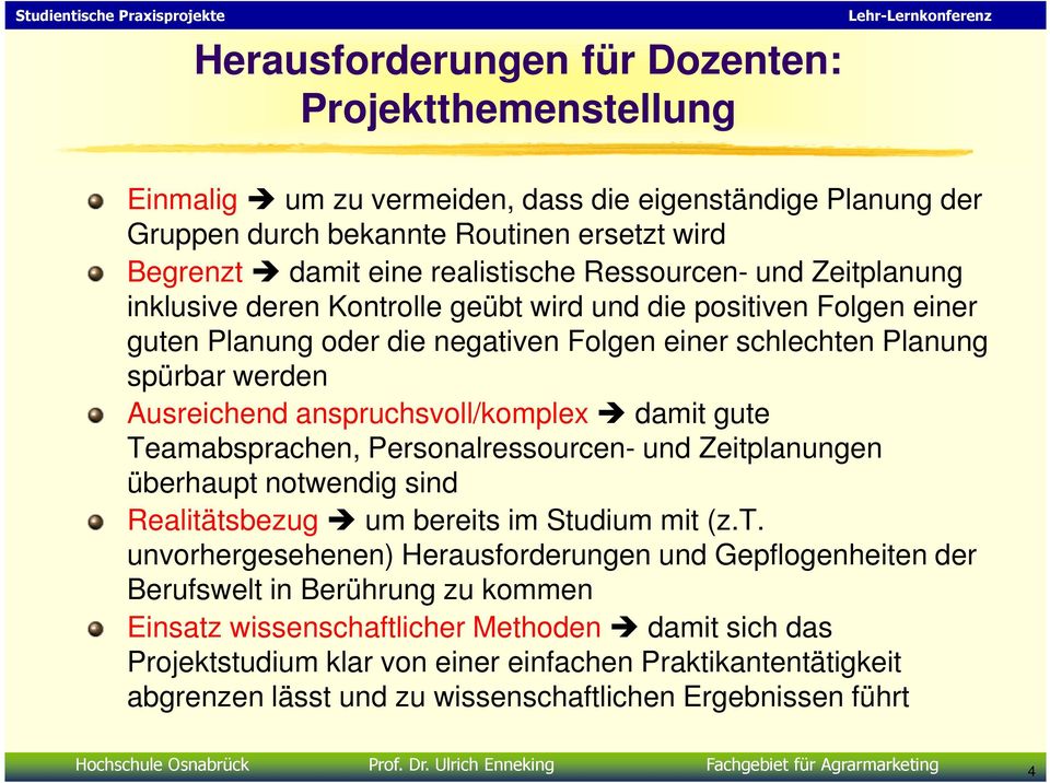 anspruchsvoll/komplex damit 