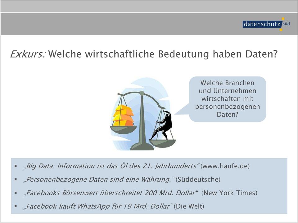 Big Data: Information ist das Öl des 21. Jahrhunderts (www.haufe.