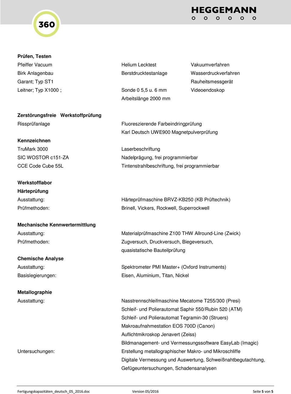Deutsch UWE900 Magnetpulverprüfung Laserbeschriftung Nadelprägung, frei programmierbar Tintenstrahlbeschriftung, frei programmierbar Werkstofflabor Härteprüfung Prüfmethoden: Härteprüfmaschine