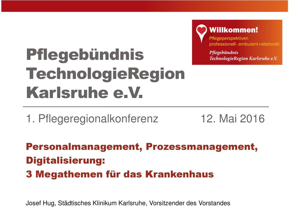 Pflegeregionalkonferenz