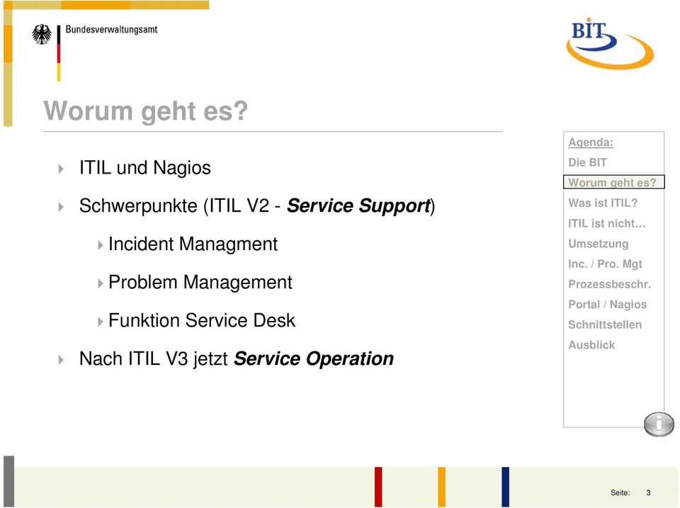 Problem Management Funktion Service