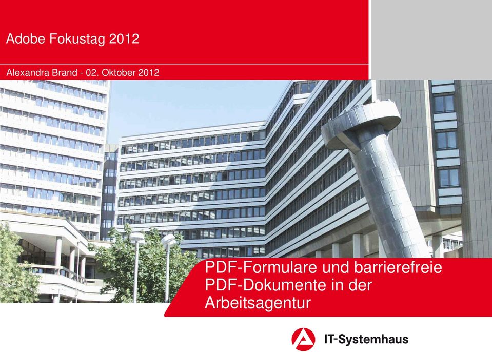 Oktober 2012 PDF-Formulare und