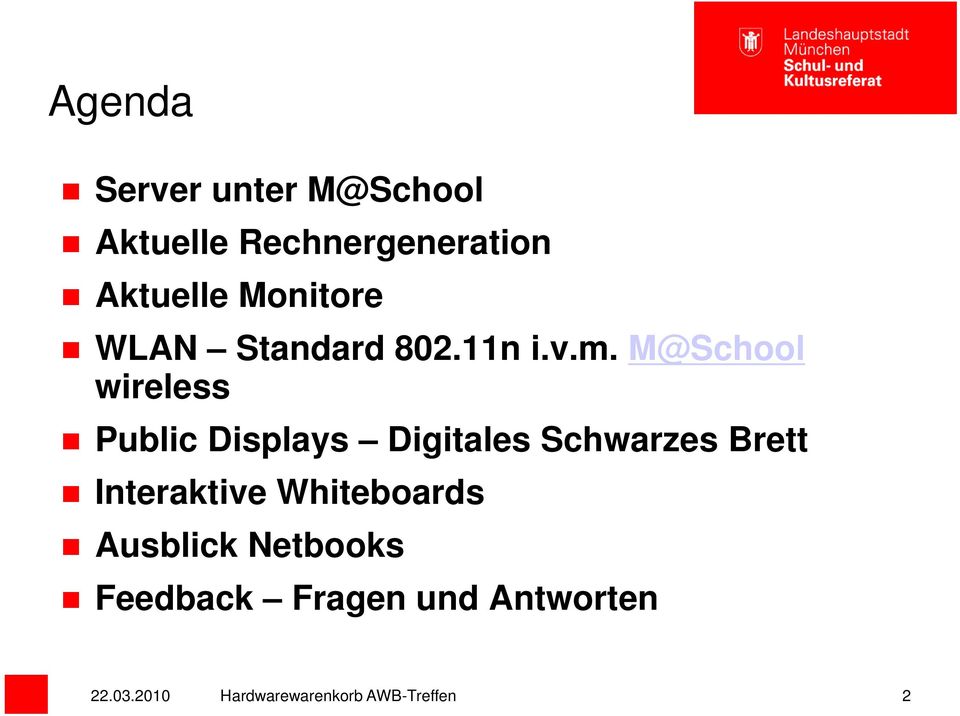M@School wireless Public Displays Digitales Schwarzes Brett