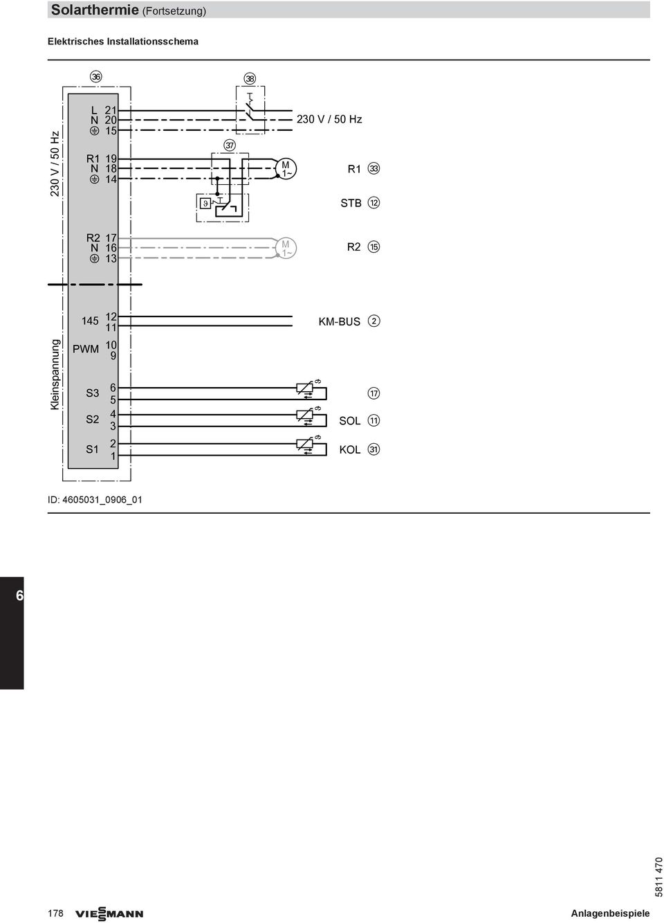 ~ R qt 45 K-BUS Kleinspannung 0 9 5 4 SOL qu qq