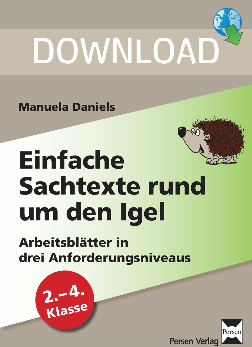 den Igel Arbeitsblätter in