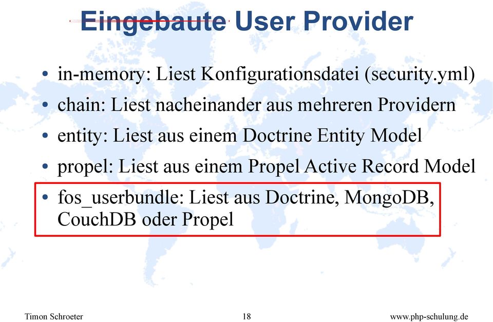 Doctrine Entity Model propel: Liest aus einem Propel Active Record Model