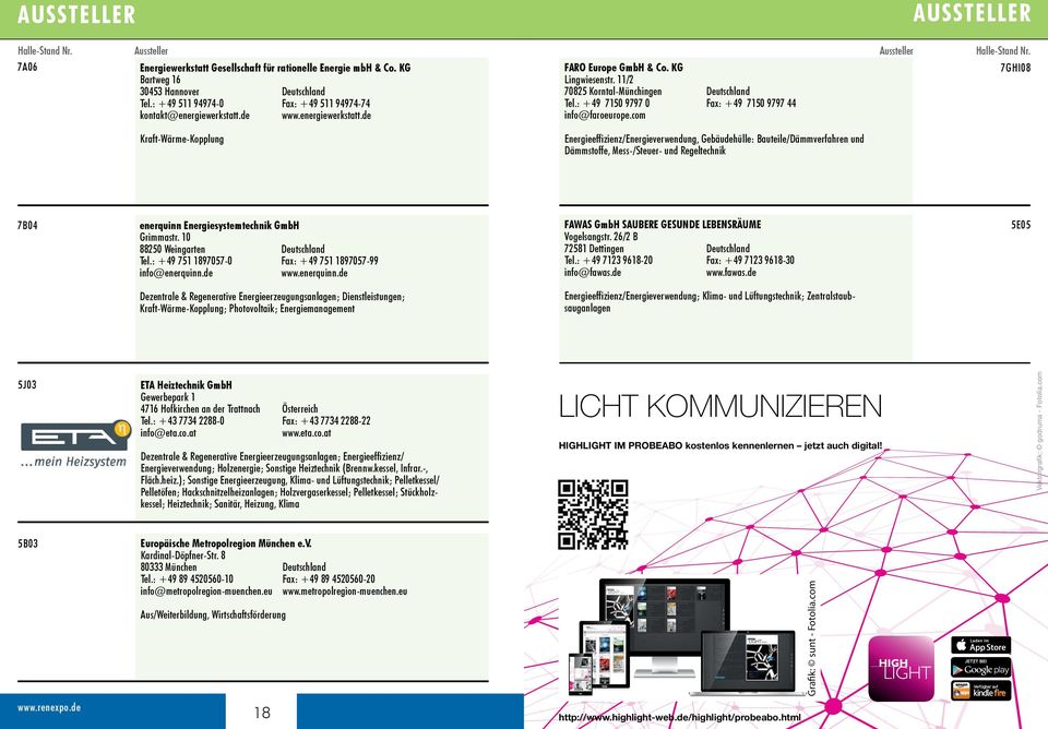 inhalt Seiten Messeinformation 3 Grußworte 4 Aussteller (A-Z) 8  Fachzeitschriften 42 Veranstaltungsort Messe Augsburg Am Messezentrum  Augsburg - PDF Free Download