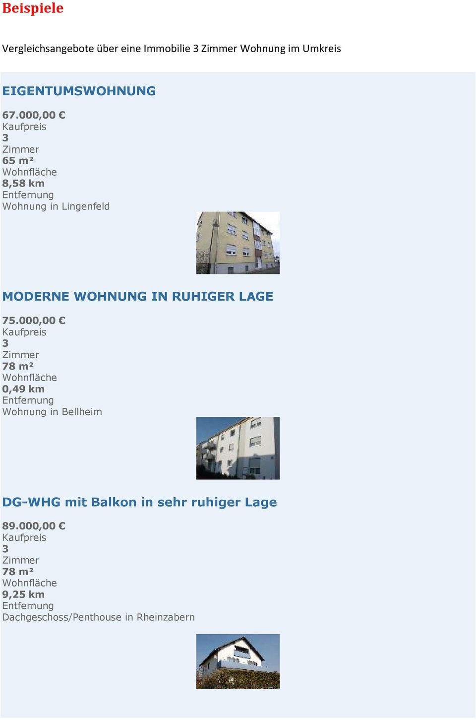 000,00 65 m² 8,58 km Wohnung in Lingenfeld MODERNE WOHNUNG IN RUHIGER LAGE