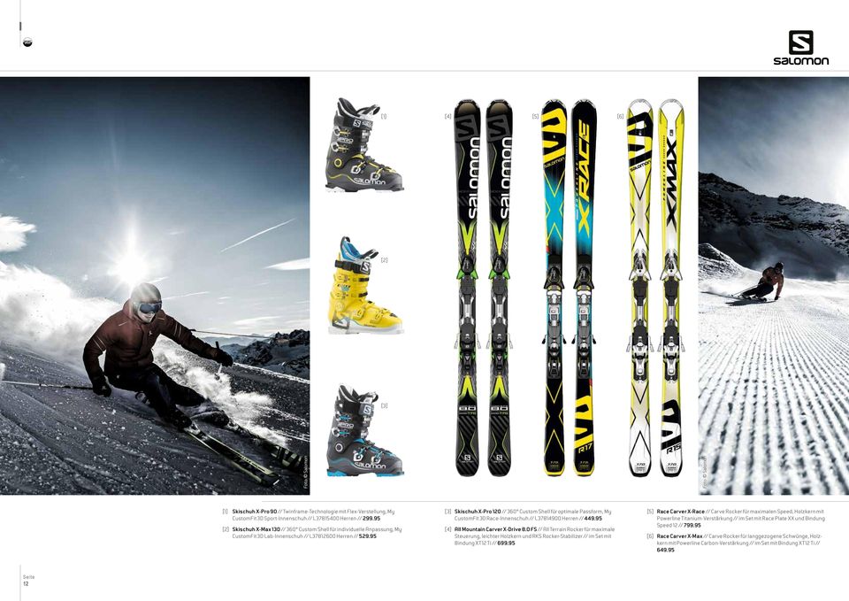 Fischer MOTIVE X Allmountain Carver Carving Skiset Alpin Schi Set NEU UVP 379,95 