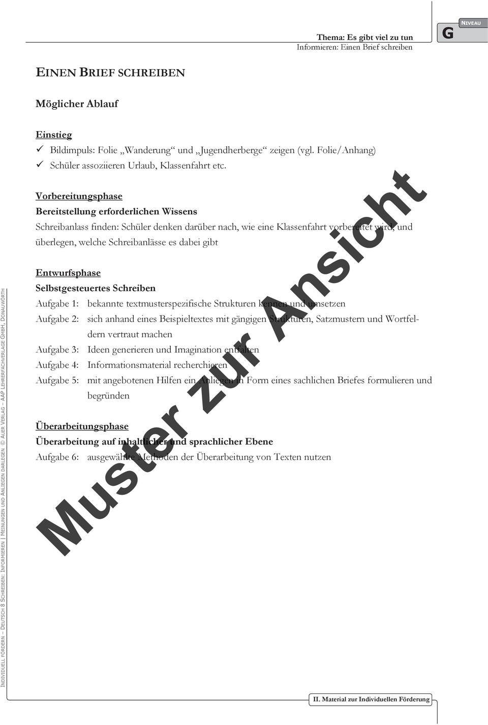 Download Individuell Fördern Deutsch 8 Schreiben Informieren