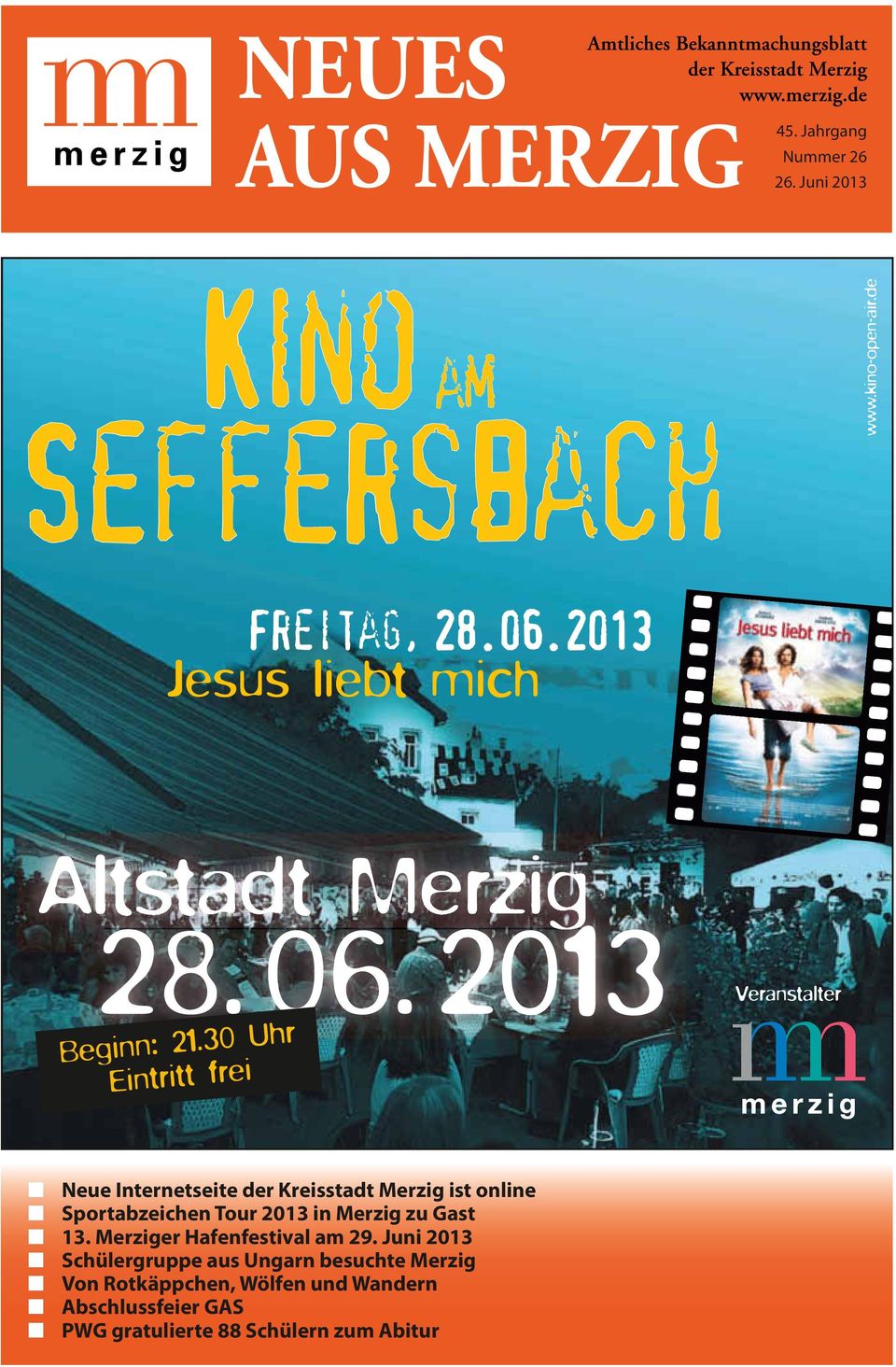 Tour 2013 in Merzig zu Gast 13. Merziger Hafenfestival am 29.