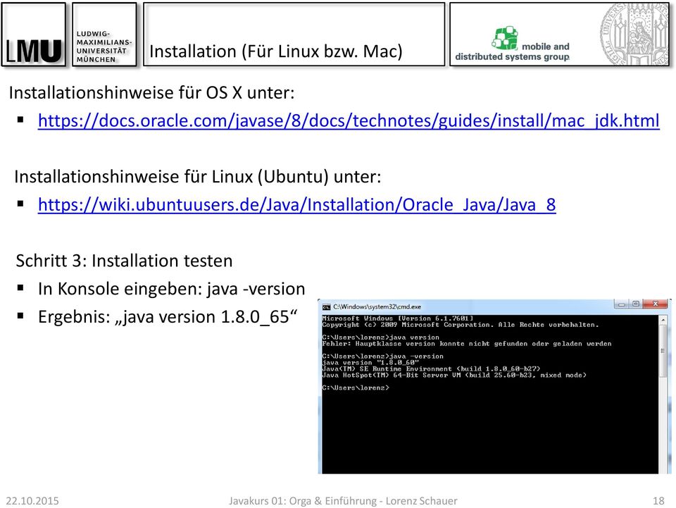 html Installationshinweise für Linux (Ubuntu) unter: https://wiki.ubuntuusers.