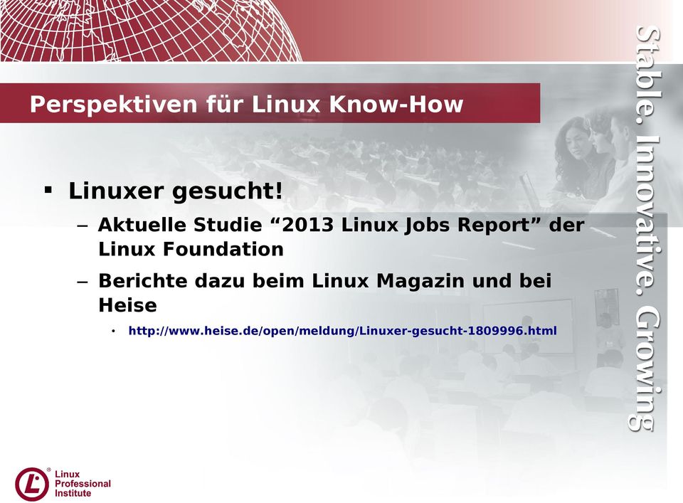 Foundation Berichte dazu beim Linux Magazin und bei
