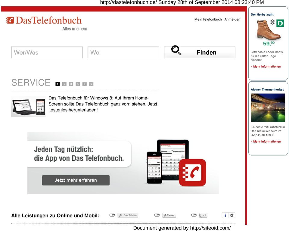 sollte Das Telefonbuch ganz vorn stehen. Jetzt kostenlos herunterladen!