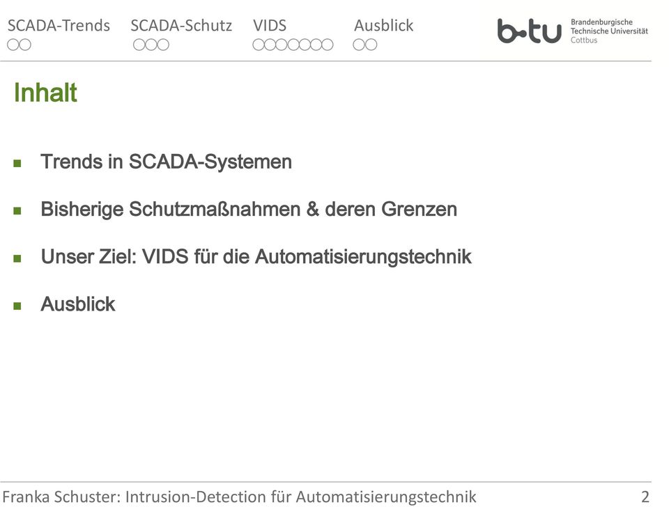 für die Automatisierungstechnik Ausblick Franka