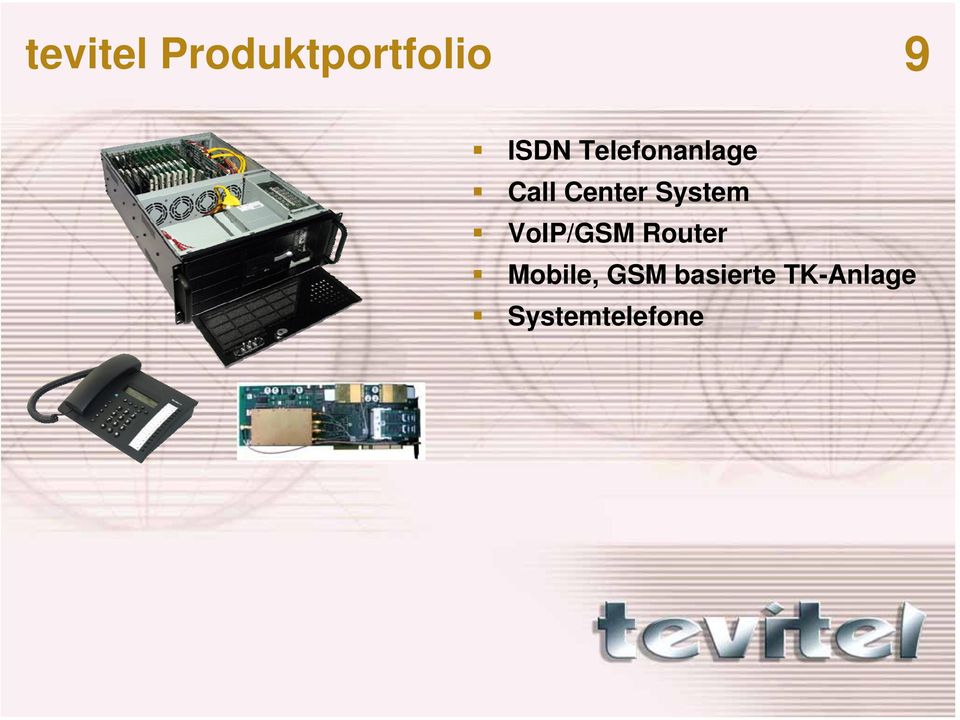 System VoIP/GSM Router Mobile,