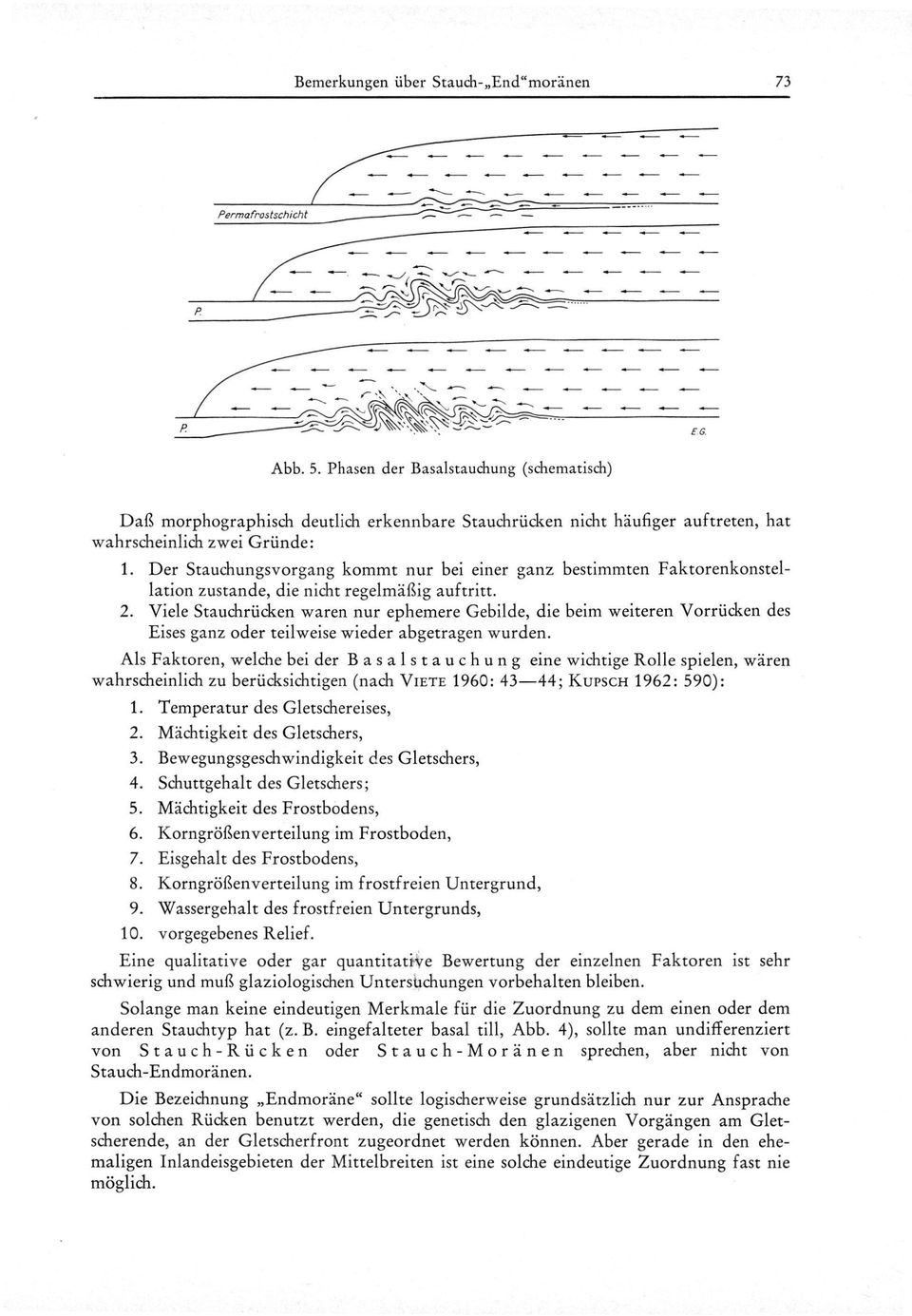 Der Stauchungsvorgang kommt nur bei einer ganz bestimmten Faktorenkonstellation zustande, die nicht regelmäßig auftritt. 2.