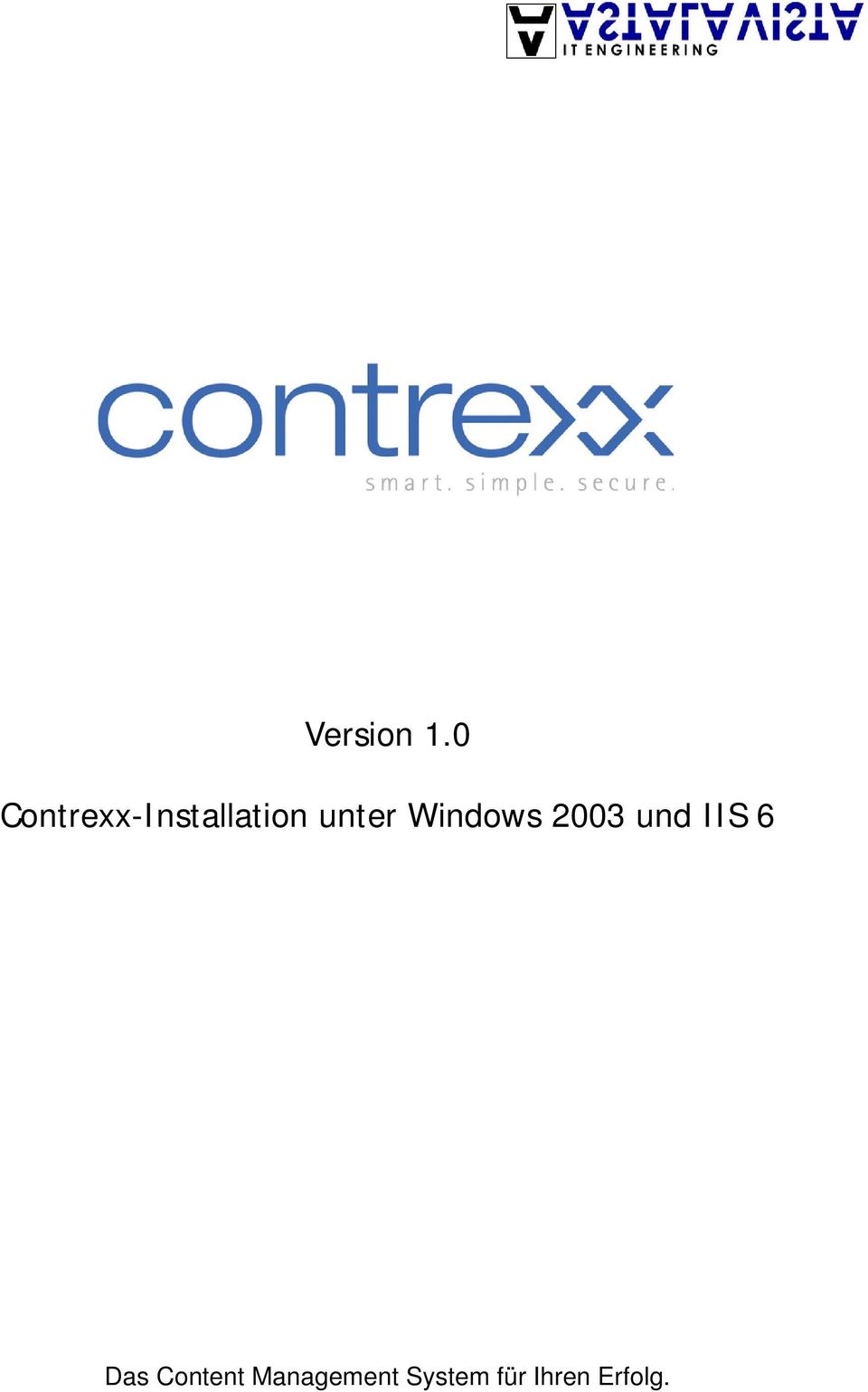 unter Windows 2003 und IIS
