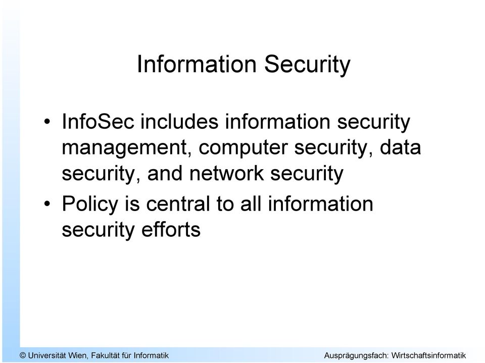 security, data security, and network